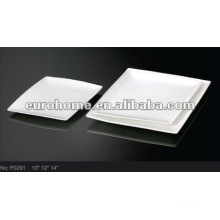 Hotel & Banquet tableware: porcelain diner plates P0291